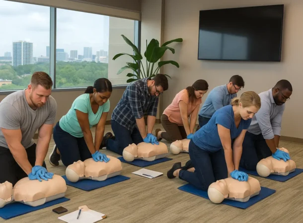 In-Person CPR Class at CPR Houston
